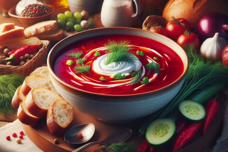 Borscht – venäläinen punajuurikeitto
