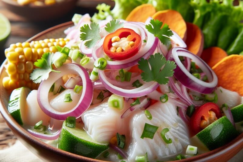 Ceviche – perulainen raikas kalaruoka