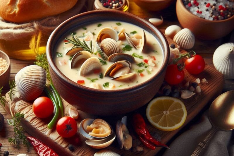 Clam chowder – amerikkalainen kermainen keitto