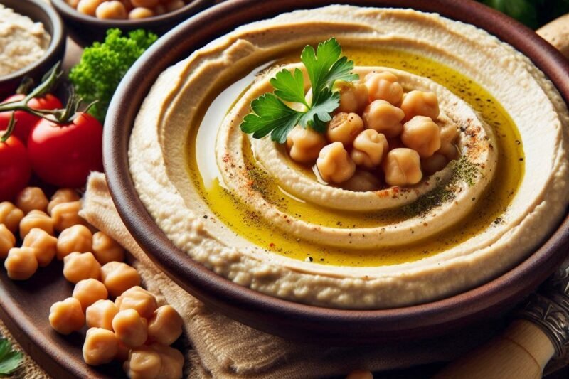 Hummus – lähi-idän kermainen kikhernetahna