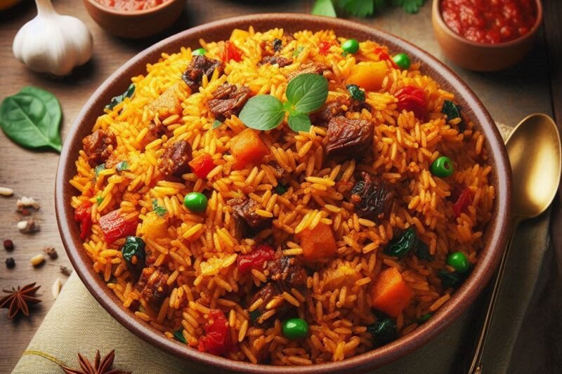 Jollof-riisi – länsi-afrikan makuherkku