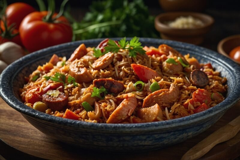 Jambalaya – amerikkalainen cajun-riisiruoka