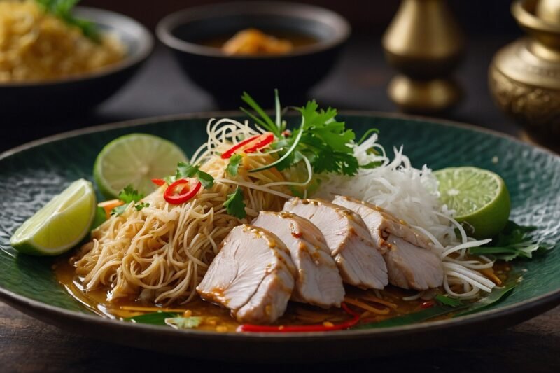 Khao Man Gai – thaimaalainen kana-riisiruoka