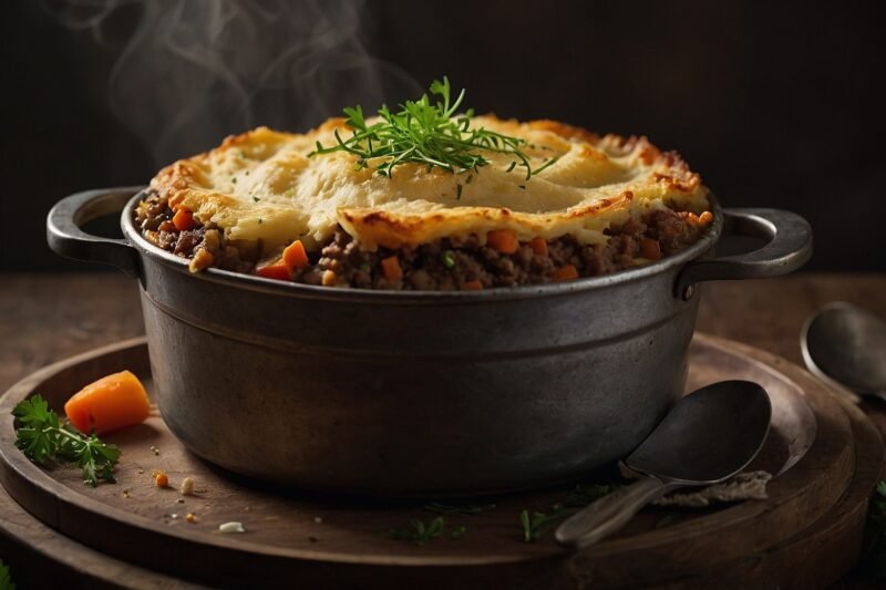 Shepherd’s pie – brittiläinen lihaperunavuoka