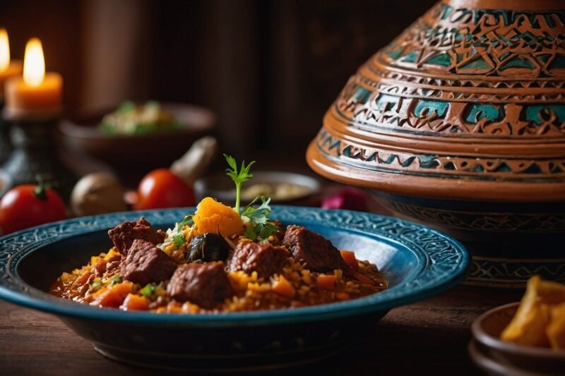 Tagine – marokkolainen mausteinen pata