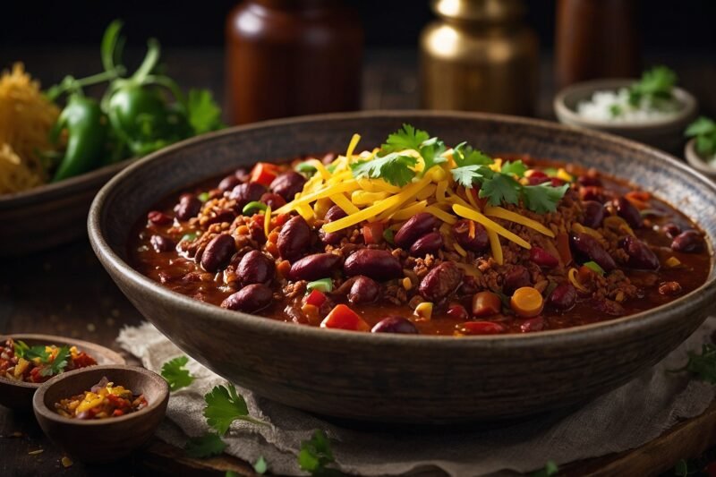 Chili con carne – meksikolainen tulinen lihapata