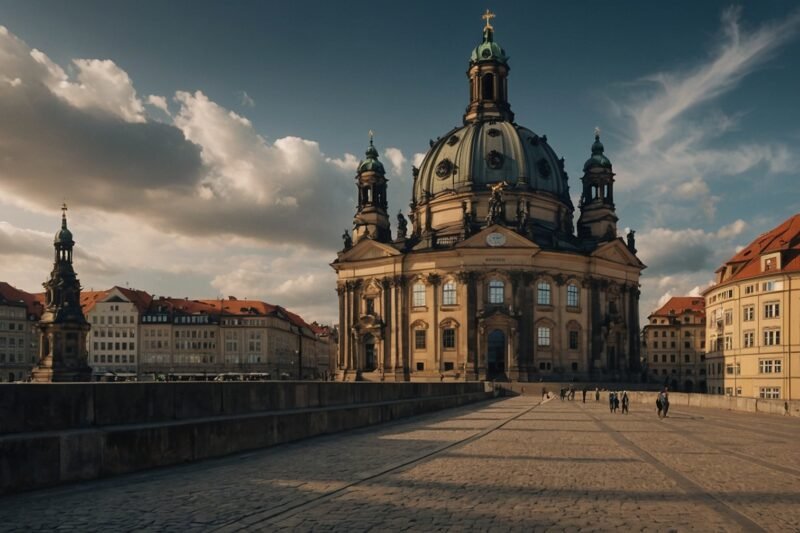 Dresden – Frauenkirche, Zwinger-palatsi ja Elbe-joki