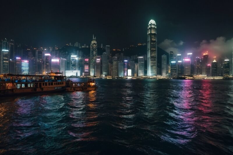 Hongkong – pilvenpiirtäjät, Victoria Peak ja vilkas satama