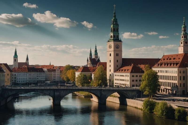 München – Oktoberfest, Englischer Garten ja BMW-museo