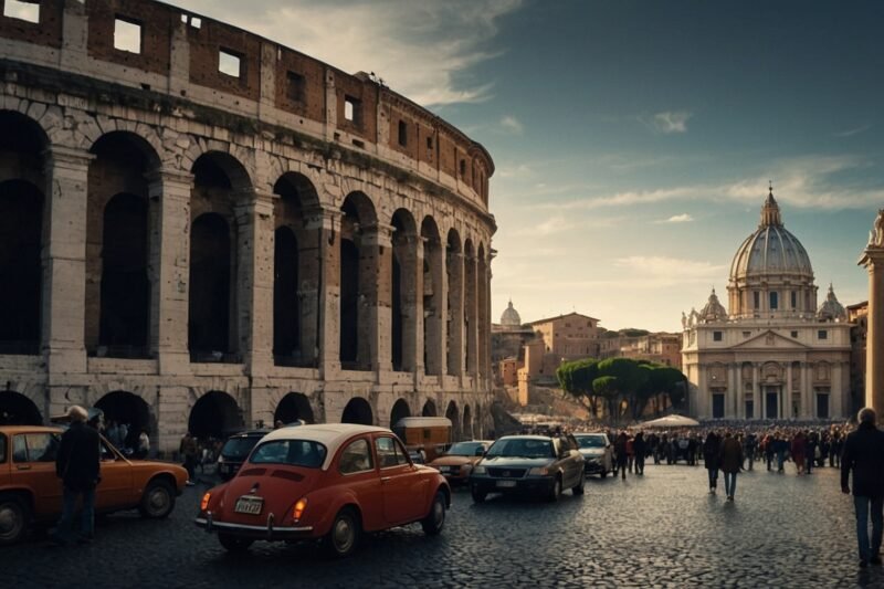 Rooma – Colosseum, italialainen keittiö ja vilkas katuelämä