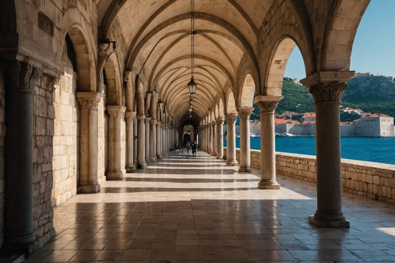 Dubrovnik – vanha kaupunki, kaupunginmuurit ja Adrianmeri