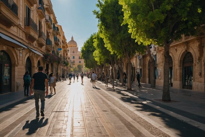 Valencia – Ciudad de las Artes y las Ciencias, Turia-puisto ja Malvarrosan ranta