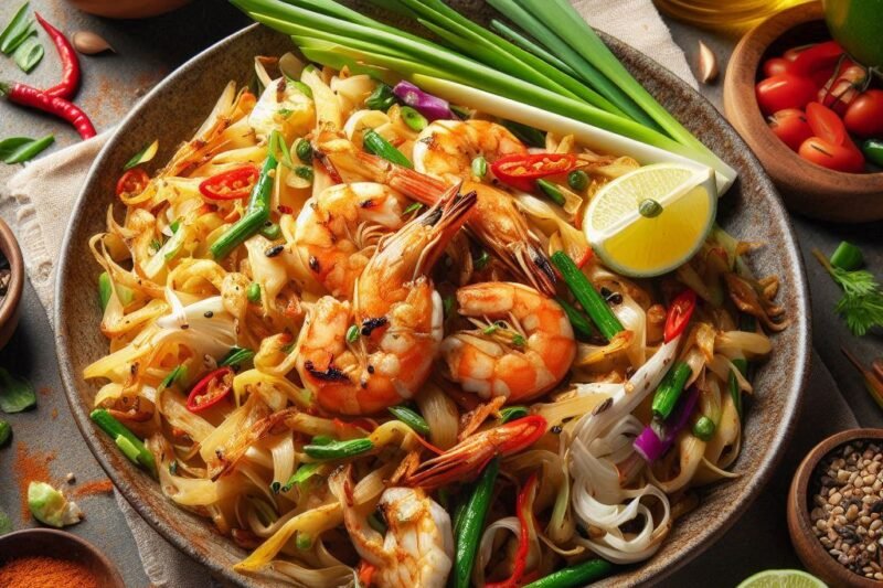 Pad thai – thaimaalainen makuelämys kotikeittiössä