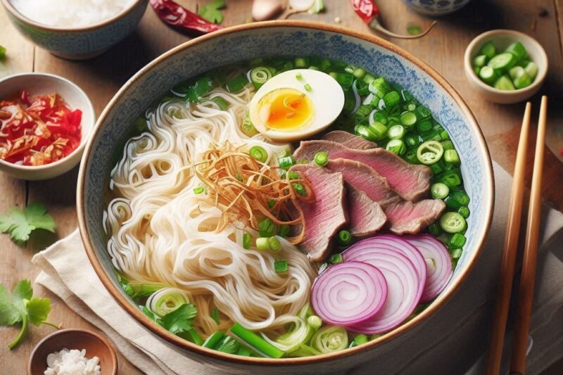 Pho – vietnamilainen nuudelikeitto resepti
