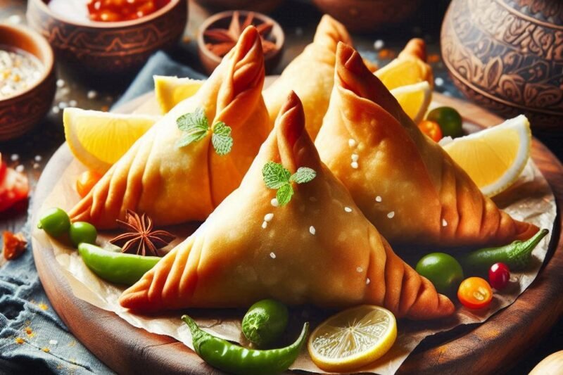 Samosa – intialaiset täytetyt piiraat