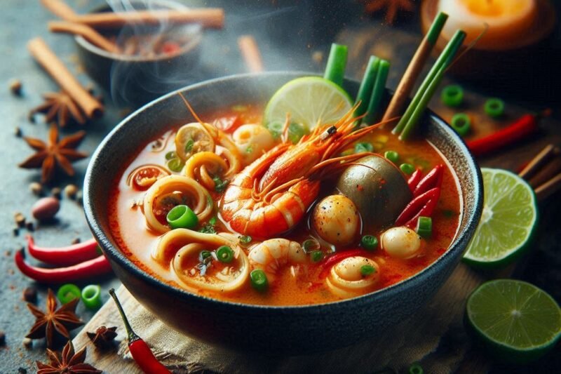 Tom yum -keitto – thaimaalainen tulinen keitto